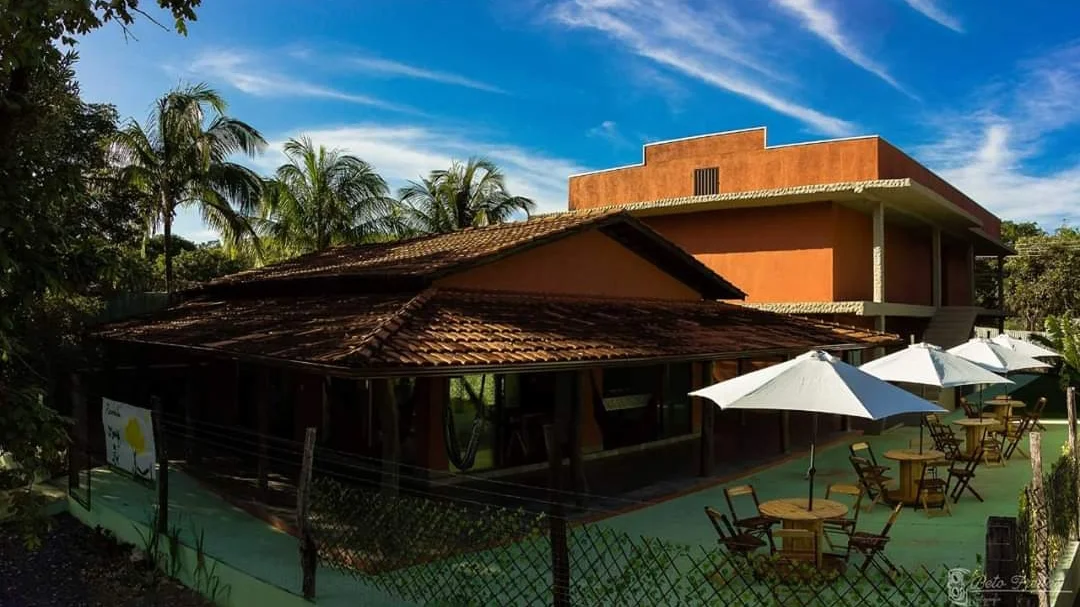 Fachada da pousada